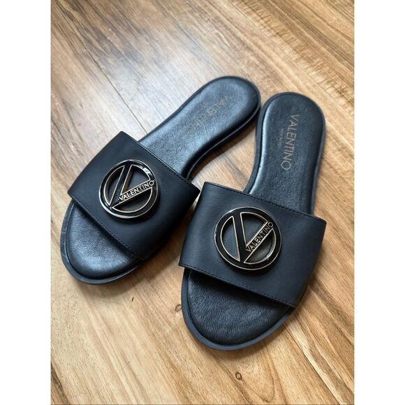 Valentino Shoes - Valentino Bugola Sandal in Black Women’s Size 36/6